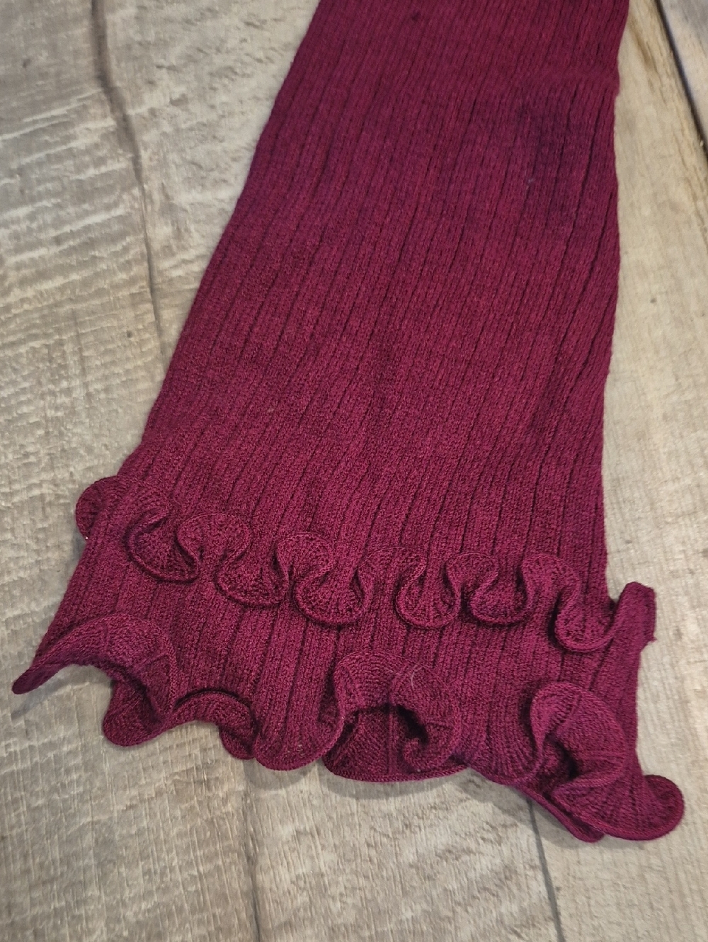 Commense Knit Maxi Dress Ruffle Sleeves Piping Drawstring Trim Semi Sheer S NWT - Picture 7 of 11